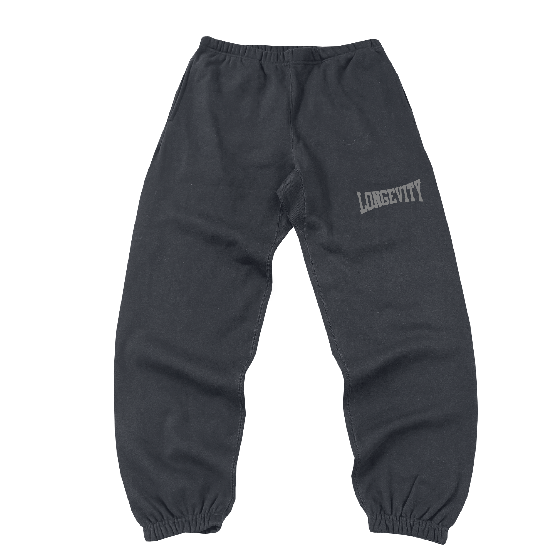stretch_heavyweight cuff bottom sweatpants