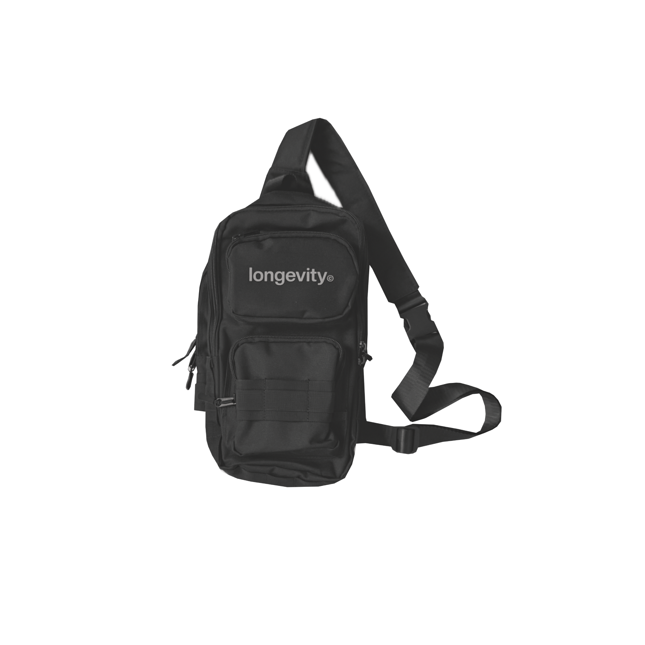 wordmark_military cargo sling bag